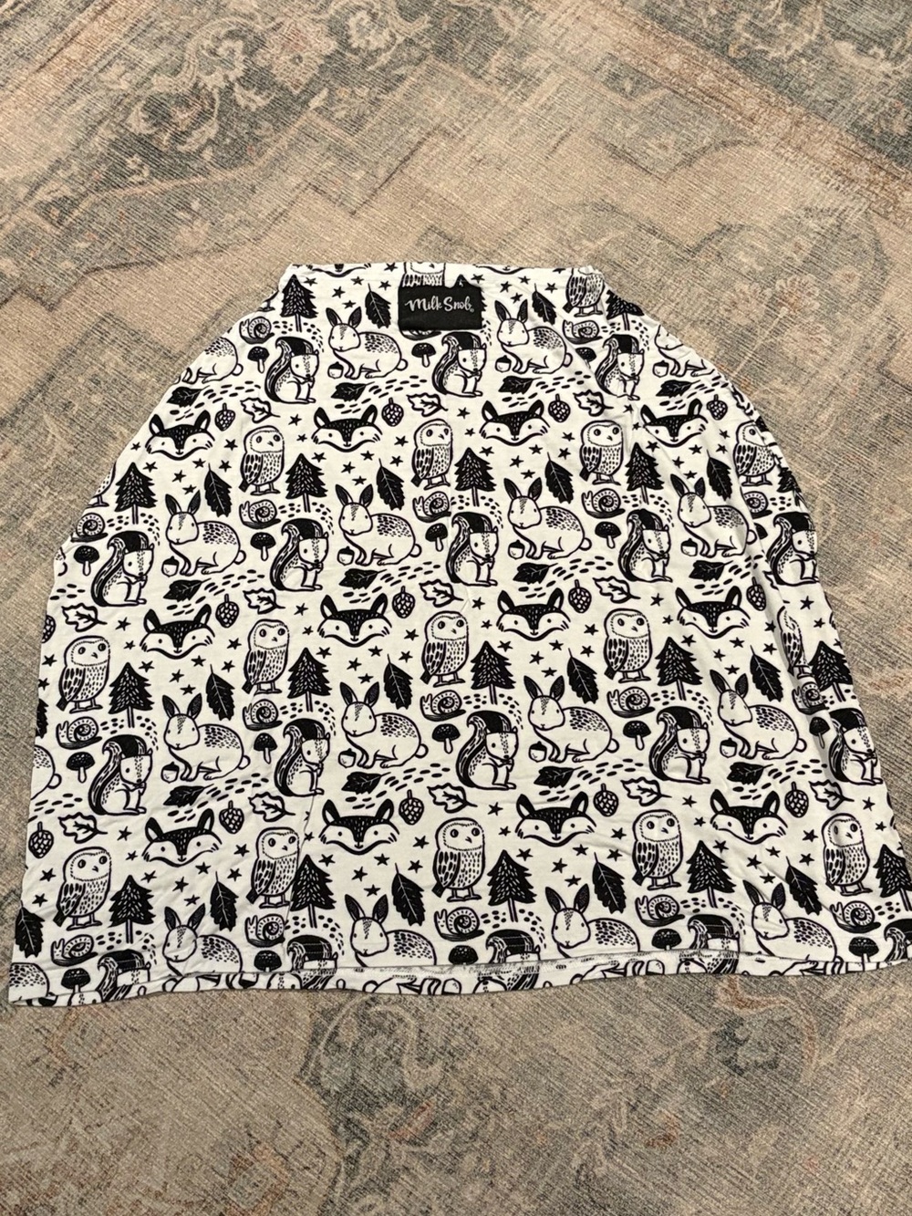 Milk Snob Woodland Cover for Breastfeeding & Car Seat